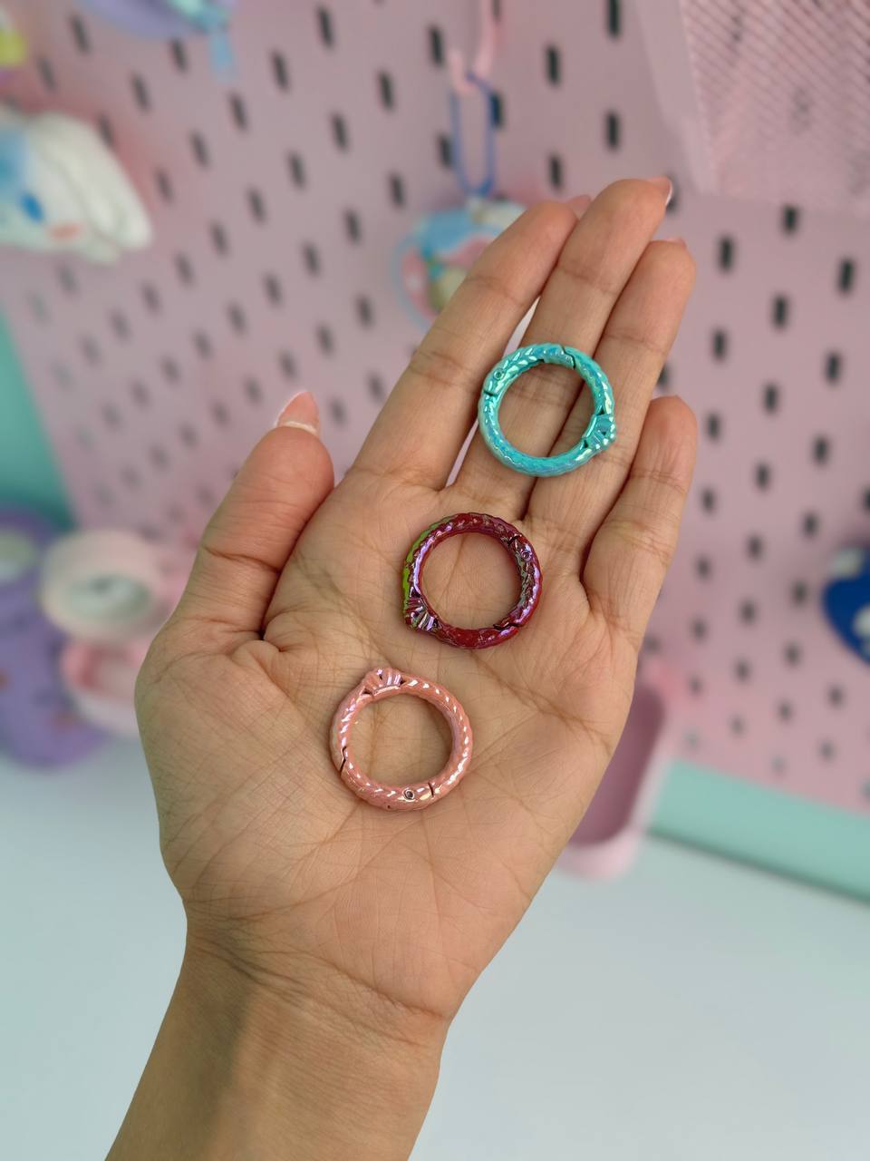 قفل فانتزی دایره ای هولوگرامی