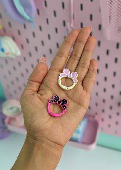 قفل فانتزی دایره ای پاپیونی