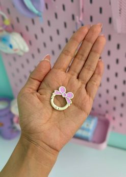 قفل فانتزی دایره ای پاپیونی