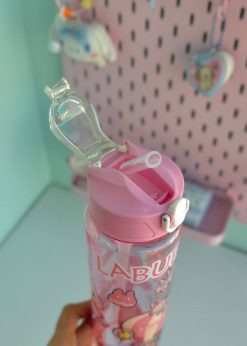 قمقمه استوانه ای لبوبو رنگی رنگی