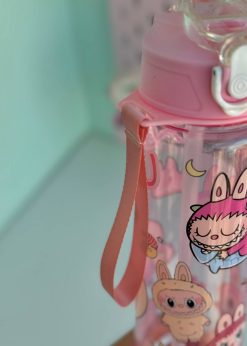 قمقمه استوانه ای لبوبو رنگی رنگی