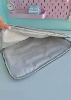 کیف لپ تاپ نقره ای