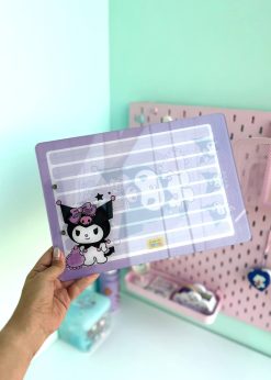 تخته شاسی و وایت برد کرومی یاسی