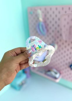 کلیپش ابری گلدار پاستلی