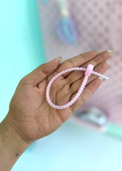 بندینک سیلیکونی قلبی پاستلی