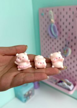 دکوری خوک گردالی صورتی