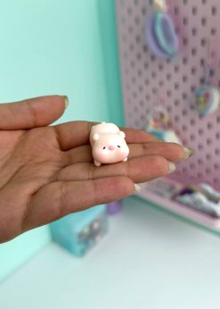 دکوری خوک گردالی صورتی