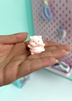 دکوری خوک گردالی صورتی