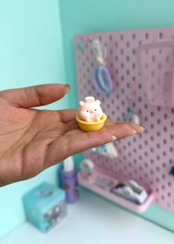 دکوری خوک نشسته صورتی