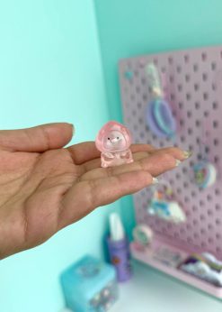 دکوری شبتاب خوک پینکی شفاف