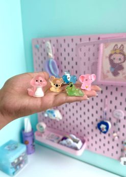 دکوری انیمالز کیوت نشسته پاستلی