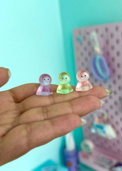 دکوری شبتاب شبح کوچک پاستلی