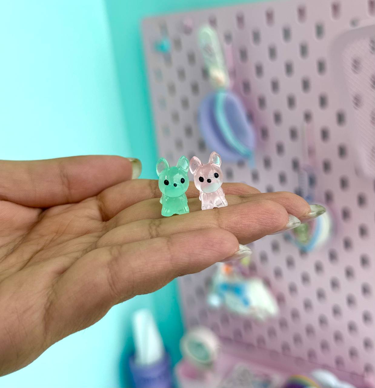 دکوری شبتاب روباه کیوت پاستلی