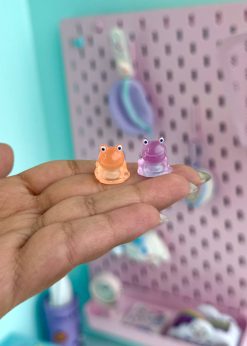 دکوری شبتاب قورباغه کیوت رنگی