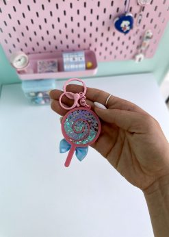 جاکلیدی آب نبات چوبی پاستلی