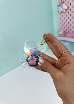 آویز پنجه گربه و ستاره رنگی