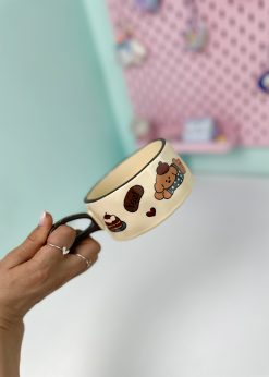 ماگ تدی کیوت قهوه ای