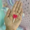 ریزولو آویزدار آبنبات چوبی قلبی