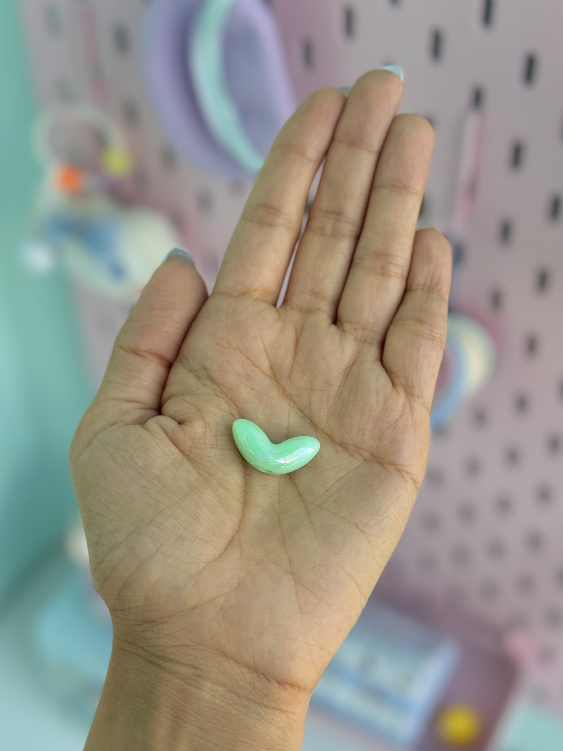 پینکولو قلب هولوگرامی رنگی