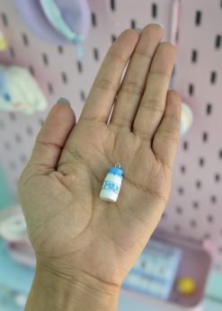 پینکولو آویزدار شیشه شیر پاستلی