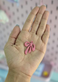آویز پاپیون کیوت پاستلی