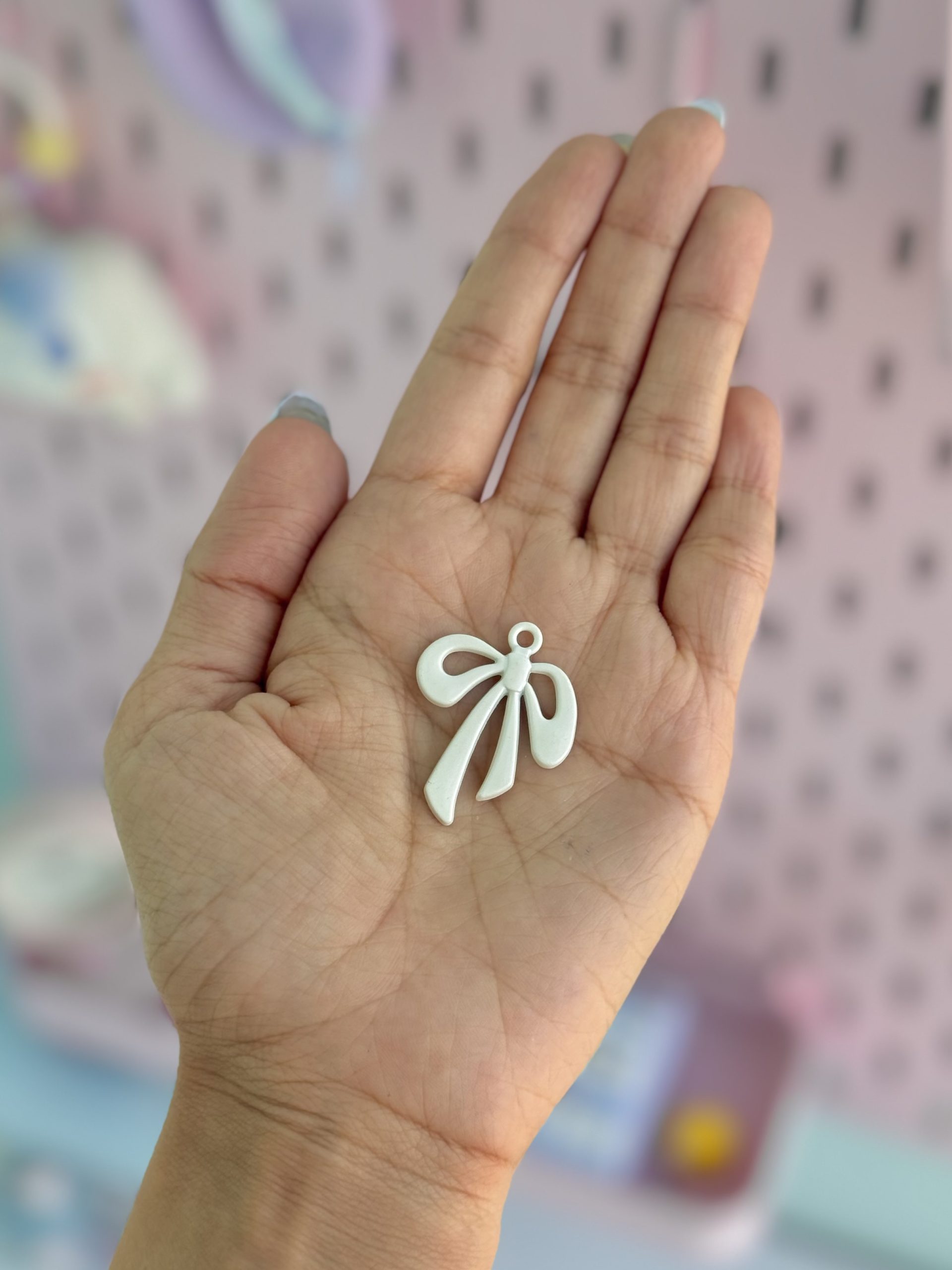 آویز پاپیون کیوت پاستلی