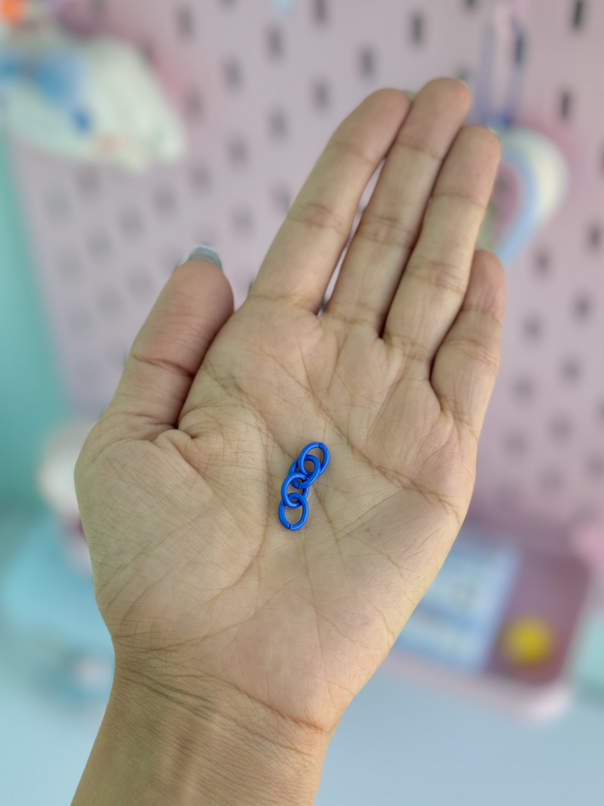 آویز زنجیر پاستلی