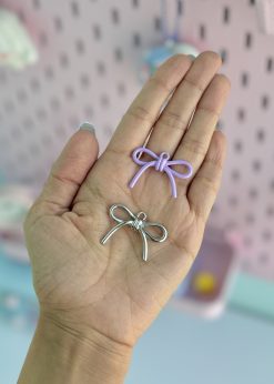 آویز پاپیون رنگی کیوت