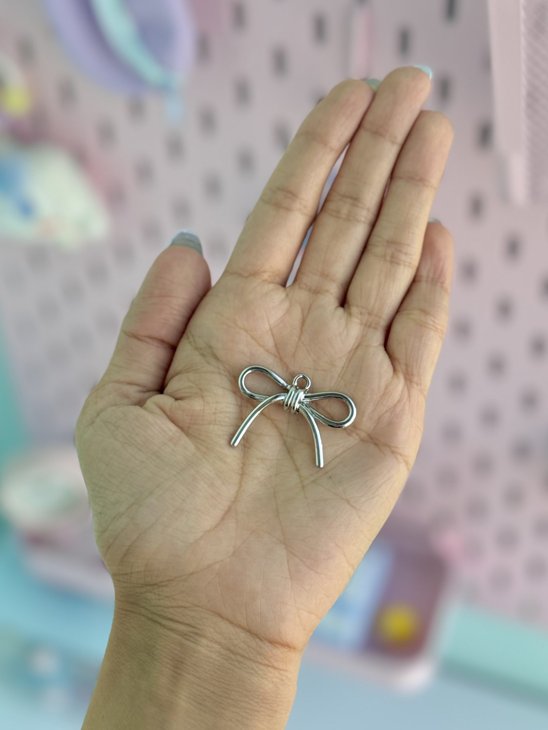 آویز پاپیون رنگی کیوت
