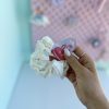 کش پارچه ای توت فرنگی پاستلی