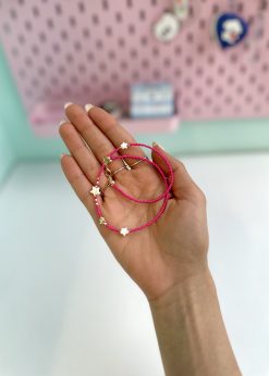 گردنبند ستاره سفید کوچک کیوت