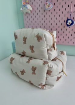 کیف پینترستی تدی کیوت قهوه ای