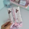 کیف پینترستی مستطیلی طرحدار پاستلی
