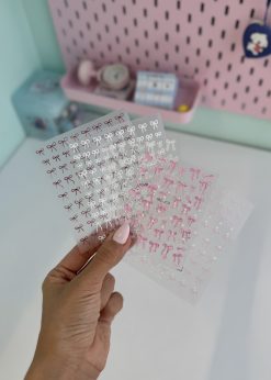 استیکر پاپیون کیوت رنگی
