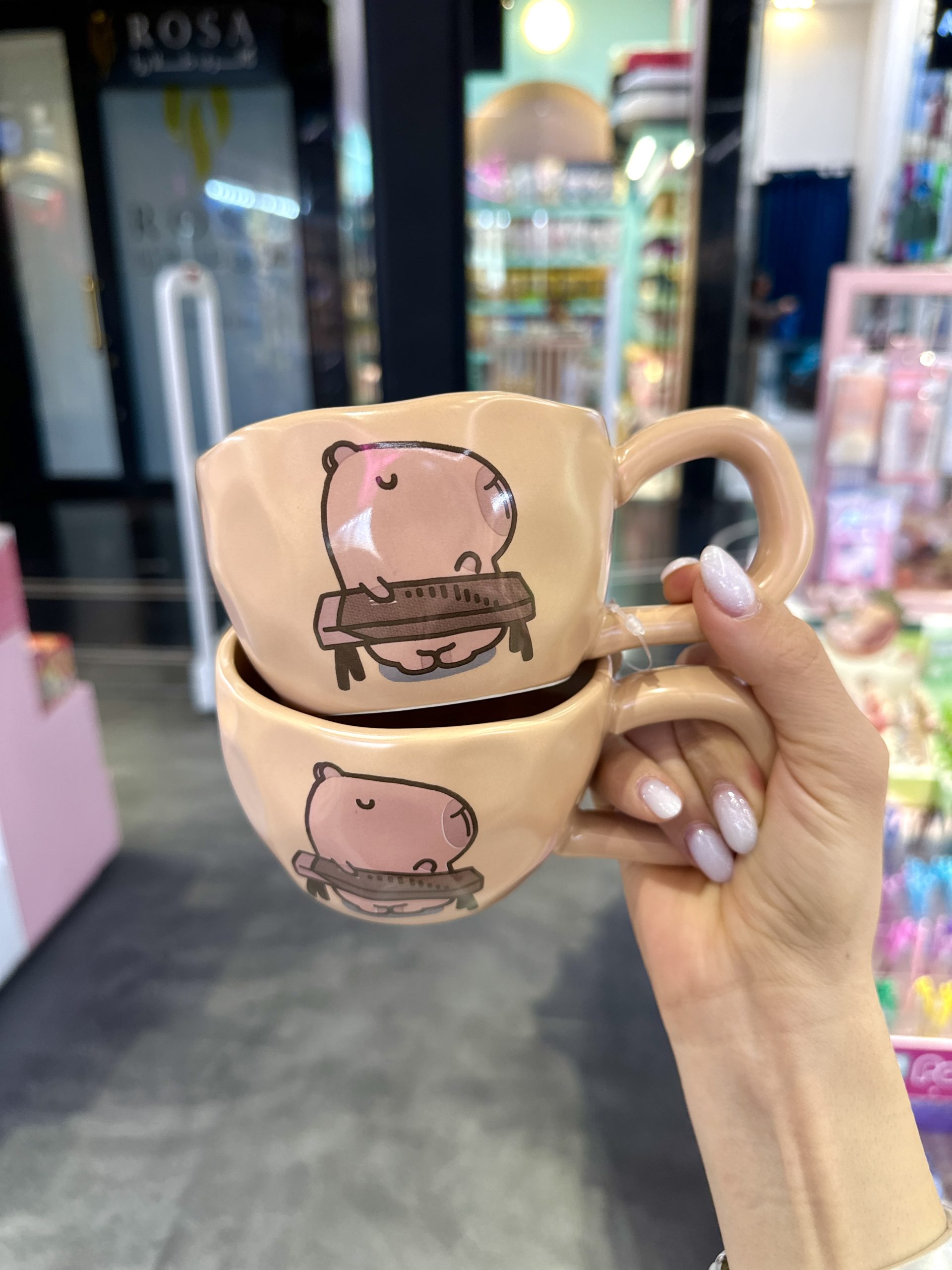 ماگ کاپی بارا کیوت قهوه ای