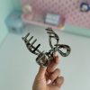 کلیپس پاپیون نقره ای