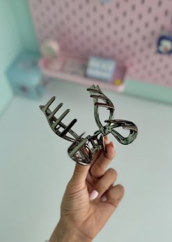 کلیپس پاپیون نقره ای