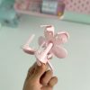 کلیپس سه عددی صورتی پاستلی