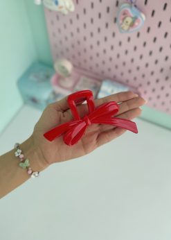 کلیپس پاپیونی قرمز مشکی