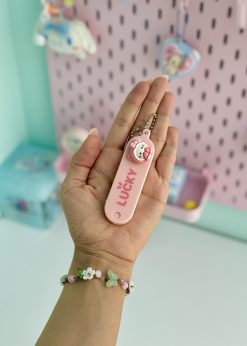 شانه جیبی هلوکیتی صورتی