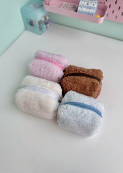کیف پینترستی پشمی کوچک پاستلی