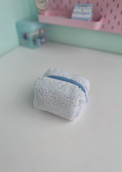 کیف پینترستی پشمی کوچک پاستلی