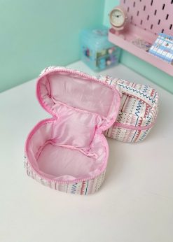 کیف پینترستی صندوقچه ای طرحدار