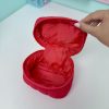 کیف پینترستی صندوقچه ای زیپ قرمز