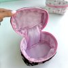 کیف پینترستی صندوقچه ای زیپ صورتی