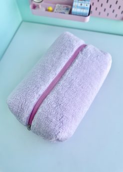 کیف سشوار پینترستی پشمی صورتی