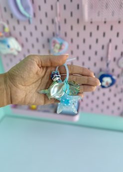 جاکلیدی ستاره دریایی و صدف آبی