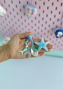 جاکلیدی ستاره دریایی و صدف آبی