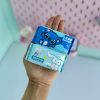 دستمال مرطوب جیبی کارتونی آبی