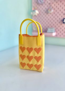 کیف بندی قلب قلبی رنگی